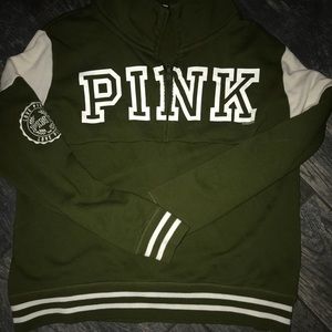 Green half zip (worn twice)